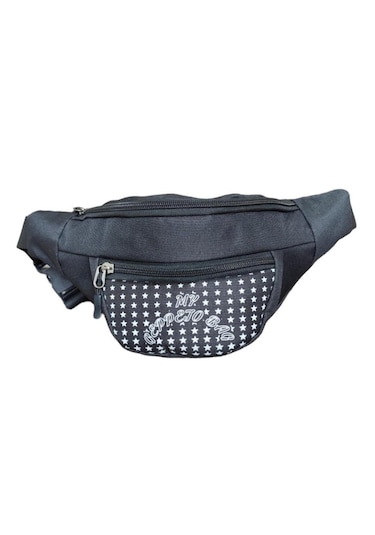 Mygeppetobag Unisex Siyah Renkli Omuz Ve Bel Çantası Siyah