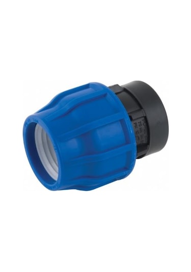 Poelsan Mavi 32X1 Kaplin Dişi Adaptör