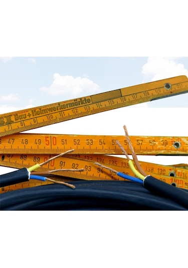 Siyah Kablo CCA Kaçuk 3'lü 10 Metre