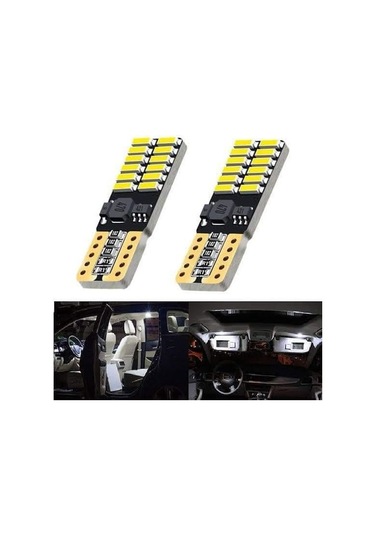 T10 Beyaz Led 2Li Canbus Lı