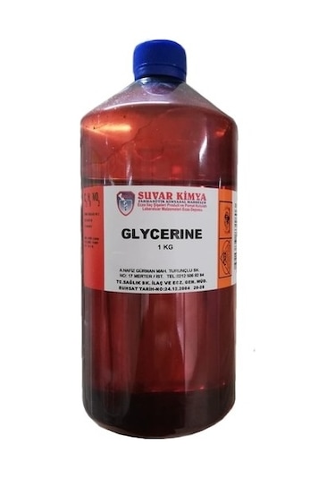 Suvar Kimya Gliserin Yağı Farma 1 KG