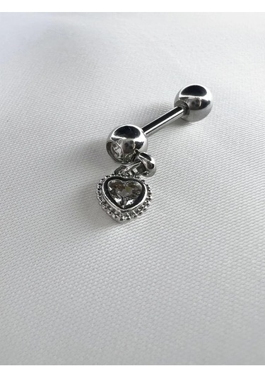 İ&beauty Kalp Şeklinde Kulak Piercing 434115374 Gümüş
