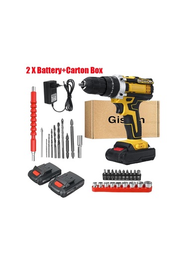 Tcherchi Gisam 88VF Şarj Edilebilir Akülü Darbeli Matkap