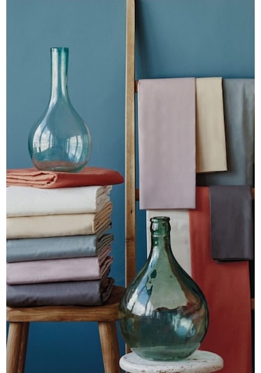 İssimo Ranforce Simply Fitted Çarşaf 100*200 Cm Ekru