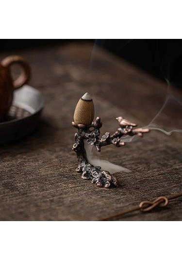 Dofolink Meditasyon Ve Yoga İçin Zen Akışlı Kuruşluk Tutucu, Erken Bahar Dal Deseni, Tekli Paket