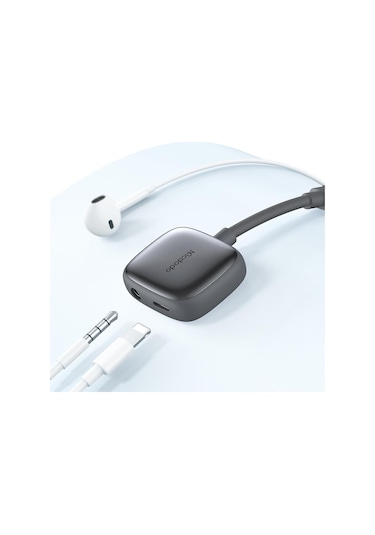 Mcdodo Ca-2740 Lightning To Lightning Dijital Audio Adaptör - Gri