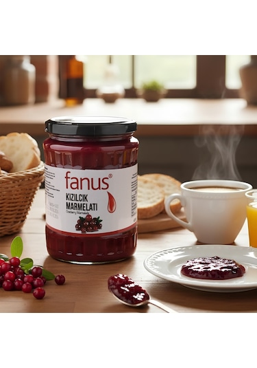 Fanus Kızılcık Marmelatı 650 G