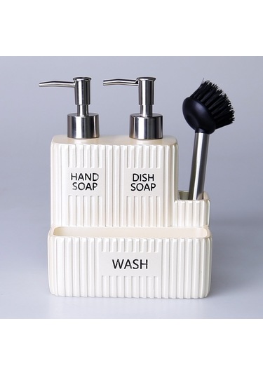 Grooved İkili Sıvılı Fırçalı Süngerlik İnci