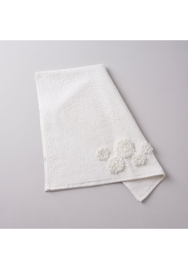 Linens Glace Pamuk 50x80 Cm Yüz Havlusu Ekru