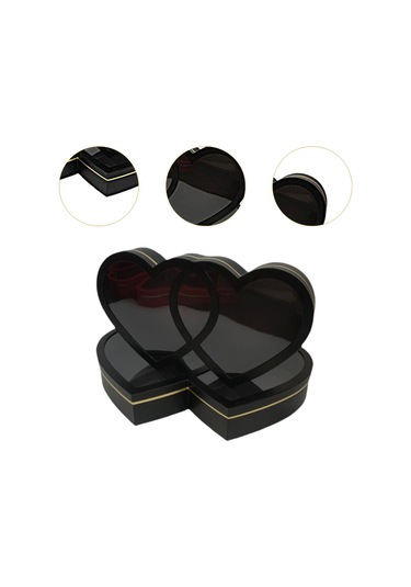 Suntek 2x Sevgililer Günü Hediye Kutusu Romantik Siyah