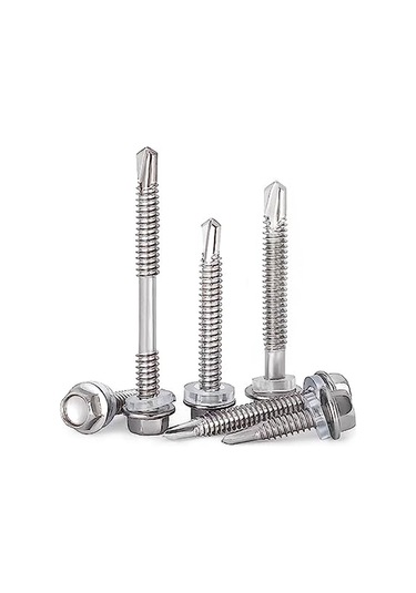 Xurunkeji 40 Adet 14 X 1-1/2 İnç İla 2-7/8 İnç Metal, Paslanmaz Çelik Sac Vidalar, İnşaat Ve Onarım İçin Kendiliğinden Delinebilen Vidalar 17x14x3cm