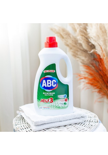 ABC Jel Plus Bahar Ferahlığı Sıvı Çamaşır Deterjanı 33 Yıkama 3 x 2145 ML