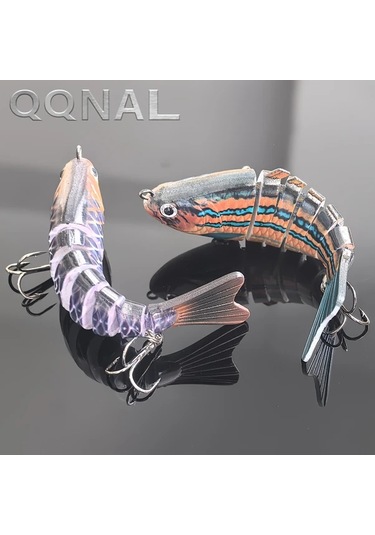 Fochsia Sa20pcs 20 Adet Dalış Yem Seti 7 Eklemli Titreşimli Yapay Balık Yemi Trout Ve Bass Tatlı Ve Tuzlu Su Olta Av Malzemeleri