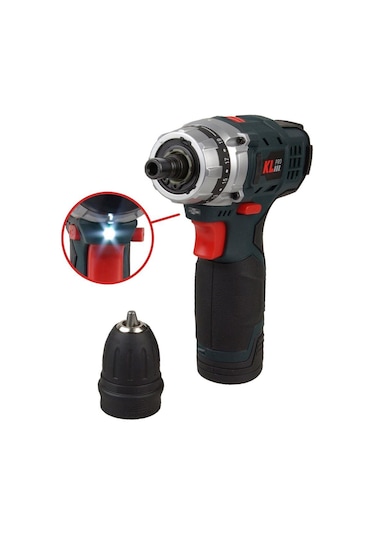 Klpro KLNM1020 10.8V 2.0 Ah Li-ion Çift Akülü Darbesiz Matkap Vidalama