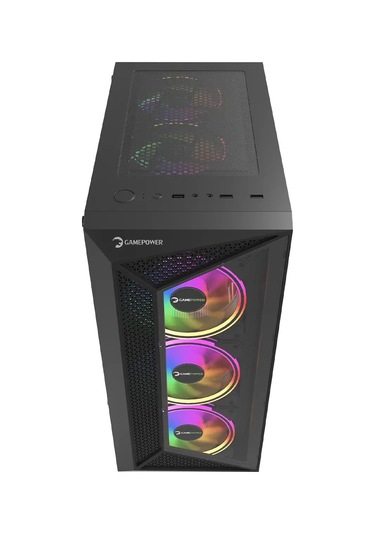 Gamepower Eclipse 4x120 Mm A-rgb Fan 500 W 80+ Bronze Atx Gaming Kasa
