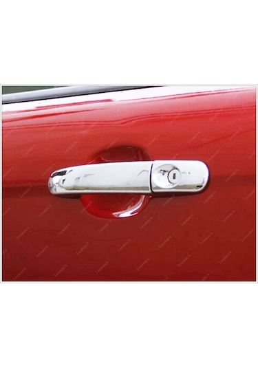 Ford Focus 2 Uyumlu 2004-2010 Krom Kapı Kolu 4 Kapı P.Çelik
