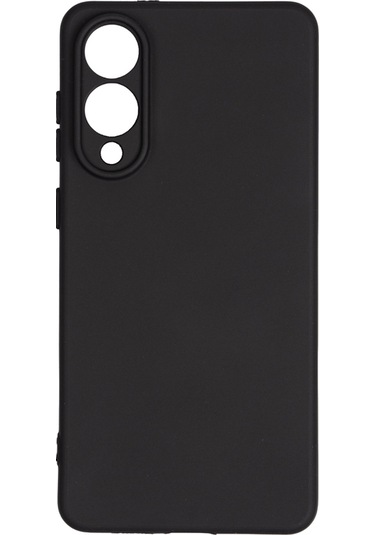 More Tr Samsung Uyumlu Galaxy S25 Edge Kılıf Zore Biye Silikon - Siyah