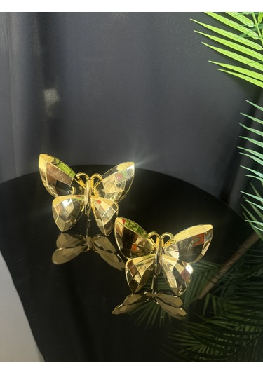 Halcyon Dekoratif Kelebek Gold