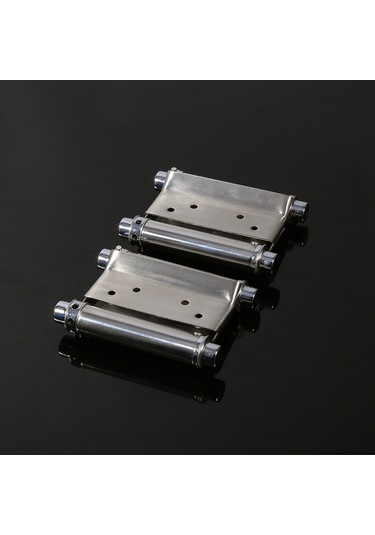 Springsun 3 İnç Çift Yönlü İç/dış Açılır Paslanmaz Çelik Yaylı Menteşe, Çift Paket, Ayar Laneti Ve Vida Dahil Diğer