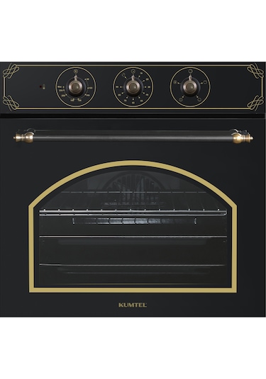 Kumtel B66-SF3(MT) Rustik Cam Ankastre Fırın