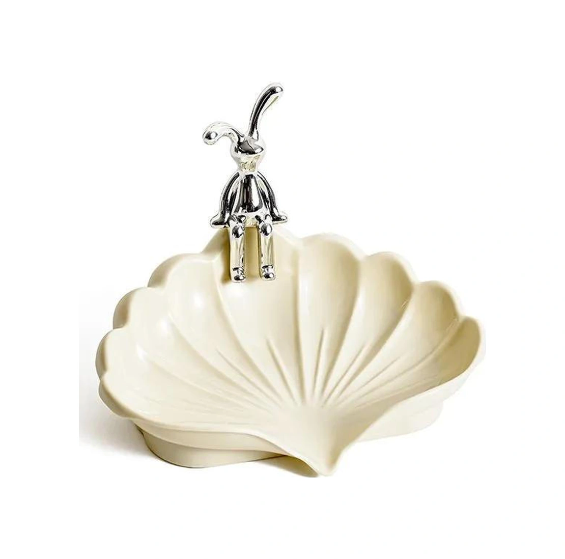 Youmex Abs Plastik Sabun Dağıtıcı, Modern Banyo/mutfak İçin, Kolay Doldurulabilir, Dayanıklı, Beyaz, 1 Adet Krem