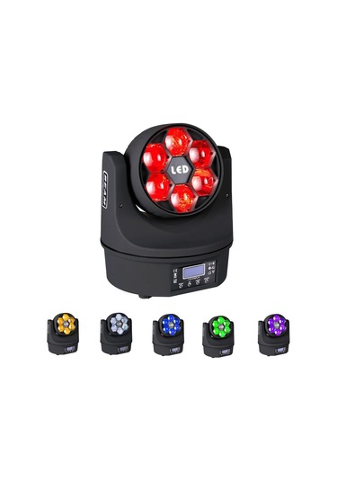 Dj Pro Bee Eyes 6x15 Watt Rgb 4ın1 Moving Head Robot Işık