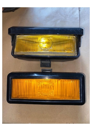 Halogen Sis Lambası Dikdörtgen Kapaklı Eski Üretim Etiketçilere Ö