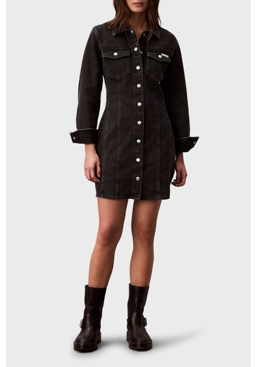 Calvin Klein Bayan Elbise Lv047d775g 846 Siyah Siyah Calvin Klein Bayan Elbise Lv047d775g 846 Siyah Siyah