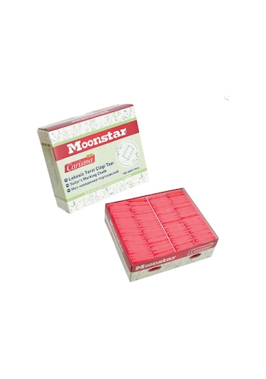 Sabun Çizgi Taşı Kırmızı 100 Adet / Carısma-04