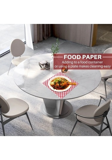 Ulzyvf Createtech Wrap Pembe Liner Gıda Deli Damalı Ambition 100 Wb - Şık Mutfak Aksesuarı Açık Pembe Açık Pembe