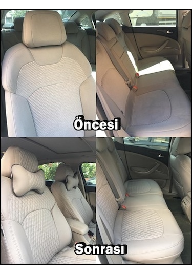 Citroen C5 Araca Özel Deri Oto Koltuk Kılıfı (424356604)