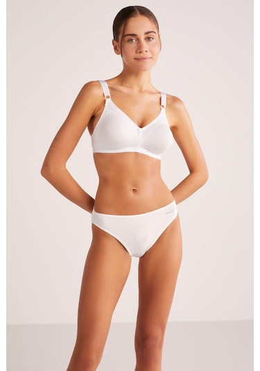 Kom Basic 2'li Bikini Kadın Külot 1c13cbkk111.003 Beyaz