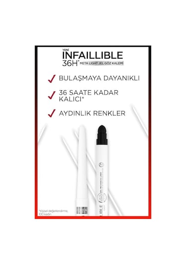 L'oreal Paris Infaillible Meta Light Jel Göz Kalemi Polar White