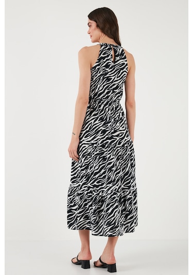 Sd Luxury Bayan Elbise 6784283 Zebra-siyah Zebra-siyah Çok Renkli