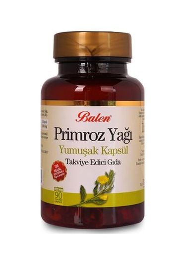 Balen Primroz Yağı (çuha Çiçeği) Yumuşak Kapsül 650 MG90