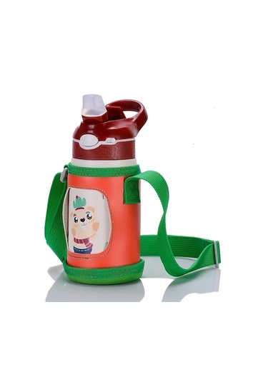 Maoyaya 400 Ml Çocuk Termos Su Şişesi - Bebek Ördek Kupa Bebek Termos