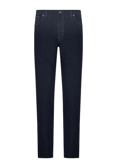 Captiva Regular Fit Likralı Erkek Örme Jean Pantolon 6644 Lacivert