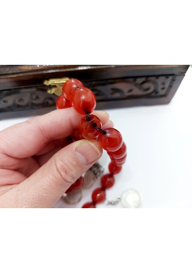 Osmanlı Benzetme Küre Kesim Eski Usul İmame Sıkma Kehribar Tesbih