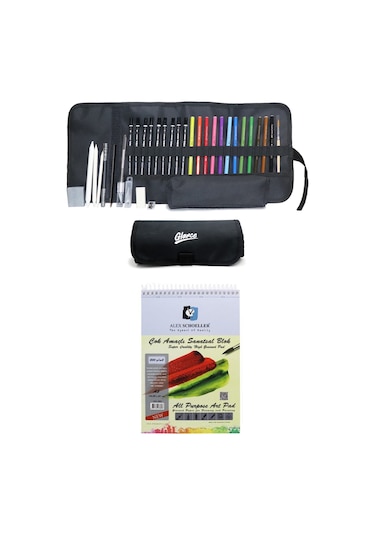 Alex Schoeller Sanatsal Blok 200gr A5 Watercolor Set