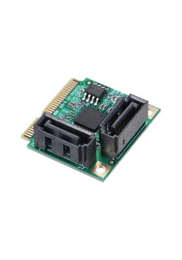 Novahub Mini Pcı-e Sata3 Adaptör Kartı - 2 Port, Hızlı Veri Aktarımı, Genişletme Kartı