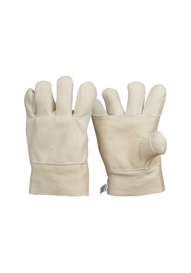 Beş Parmak Muflon Kumaş 350 Derece Isıya Dayanıklı Eldiven