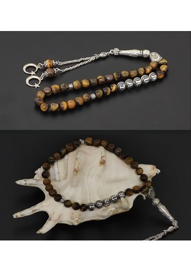 Tesbihsakarya Isimli - Isime Özel - Kaplangözü Doğaltaş Tesbih / Tespih