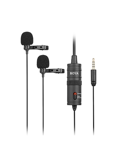 Boya By M1dm Profesyonel İkili Yaka Mikrofonu