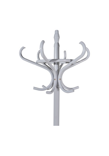 Handy Mate Dorya 12li Ahşap Askılık-mat Gri 51x185x51 Cm Gri