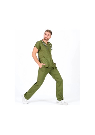 Yeşil Hemşire Takımı Unisex