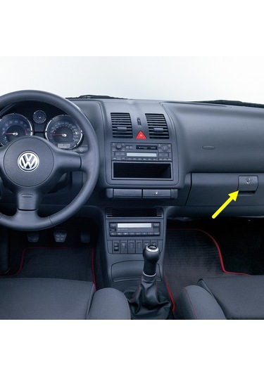 VW Polo Classic 2000-2002 Torpido Kapağı Açma Mandalı 6N0857131C