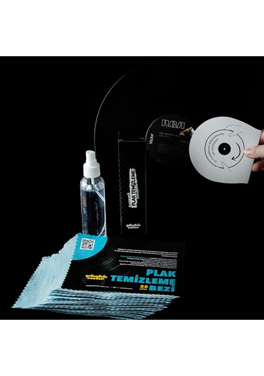 Mini Plak Temizleme Seti
