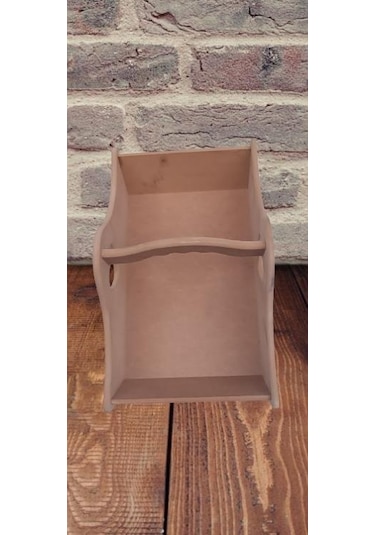 Hobi Dekoratif Sepet HAM Model Ahşap MDF El Yapımı