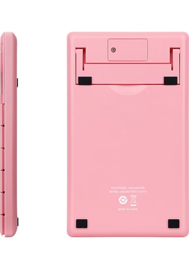 Dosy 12 Hane Orta Boy Masaüstü Hesap Makinesi Pembe Ec-5p Pembe