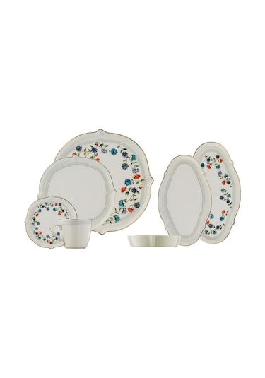 Aryıldız Lavinia 6 Kişilik 32 Parça Kahvaltı Takımı Çok Renkli